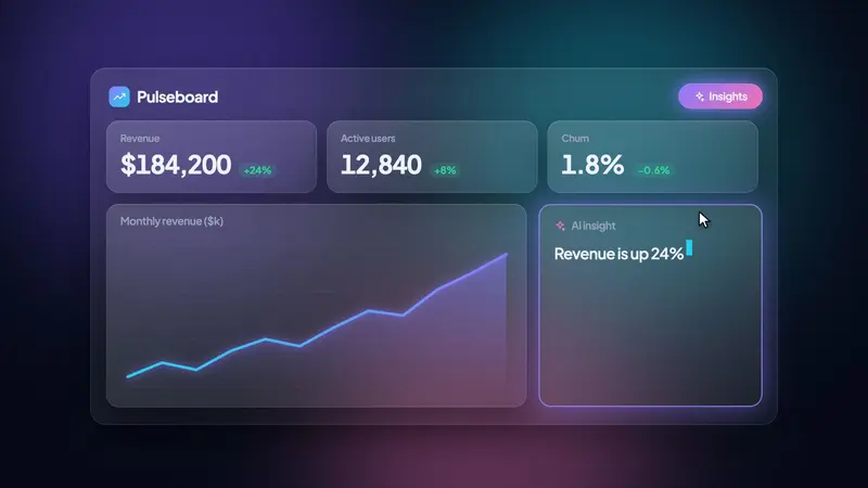 Aurora Glass: Pulseboard