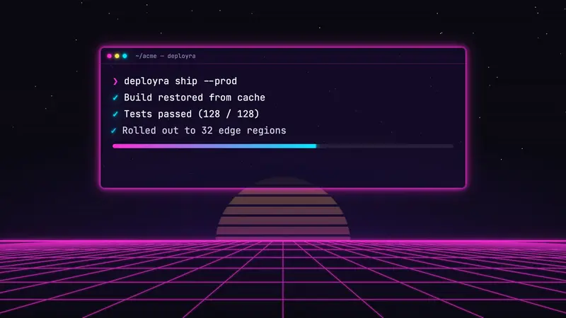 Neon Grid: Deployra